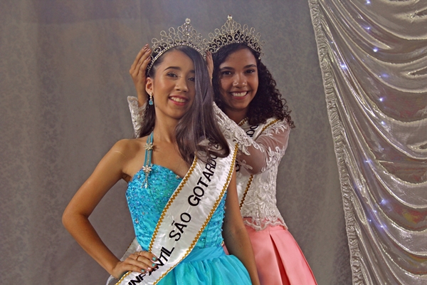 Misses Infantil 2020 e 2019 de São Gotardo (Foto: SG AGORA)