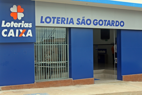 Loteria São Gotardo está agora situada próxima a Caixa Econômica Federal (Foto: SG AGORA)