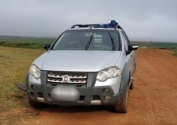 PM impede roubo de defensivos agrícolas na zona rural de Rio Paranaíba