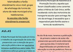 Rede Pública Municipal de Ensino cria plataforma online para que alunos não fiquem prejudicados durante a paralisação das aulas em São Gotardo