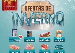 Preços congelados! Confira o Caderno Inverno de Ofertas do Supermercado São Vicente em São Gotardo