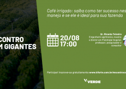 ENCONTRO COM GIGANTES: O que é preciso para que o cultivo irrigado do café seja mais produtivo e sustentável?