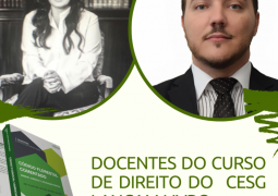 Docentes do curso de Direito do CESG lançam livro em São Gotardo