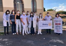 Rotary Club realiza doação de testes de Covid-19 para idosos e profissionais do Lar do Idoso de São Gotardo