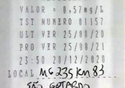 Mais um: Motorista de 43 anos é preso por embriaguez ao volante na MG-235 em São Gotardo