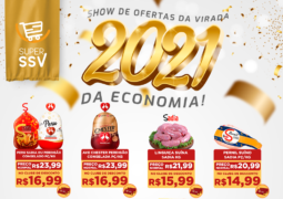 VIRADA DE ANO: Super SSV (antigo São Vicente) seleciona produtos incríveis em última promoção do ano de 2020 em São Gotardo