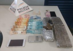 PM identifica casa que estaria sendo utilizada pelo tráfico de drogas e uma pessoa é presa em São Gotardo