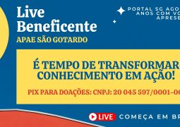 CLIQUE E ASSISTA: Live 7 Anos Portal SG AGORA em prol da APAE de São Gotardo