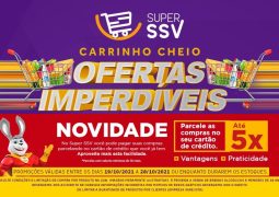 Com parcelamento no Cartão de Crédito em até 5 vezes, Super SSV lança novo Caderno de Ofertas em São Gotardo