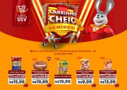 Promoção Carrinho Cheio Supermercado Super SSV de São Gotardo!