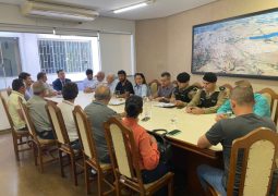 Com a presença de autoridades, Reunião para ampliação do videomonitoramento das vias no município de São Gotardo