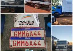 Polícia Militar recupera veículo furtado em Uberaba e recupera mais dois com sinal de adulteração em São Gotardo