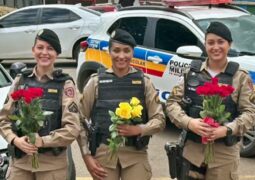 Polícia Militar de São Gotardo presta homenagem ao Dia Internacional da Mulher