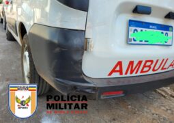 Colisão entre ambulância e motocicleta é registrada na LMG-764, em Matutina-MG