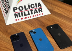 PM prende autores de roubo de celular e recupera materiais furtados em São Gotardo-MG