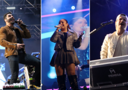 QUE SHOW: Israel e Rodolffo e Mari Fernandez cantam juntos no palco principal da FENACEN 2025
