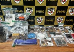 Operação da PM desarticula ponto de tráfico e prende dois suspeitos em São Gotardo