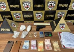 Suspeito de tráfico de drogas é preso pela Polícia Militar em São Gotardo