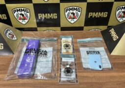 Dupla é presa por tráfico de drogas em Guarda dos Ferreiros durante patrulhamento da PM